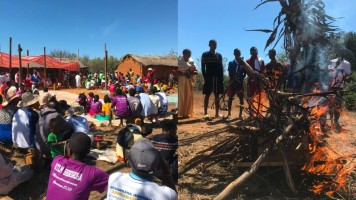 120 pessoas aceitam Jesus e queimam objetos de feitiçaria em vila de Madagascar